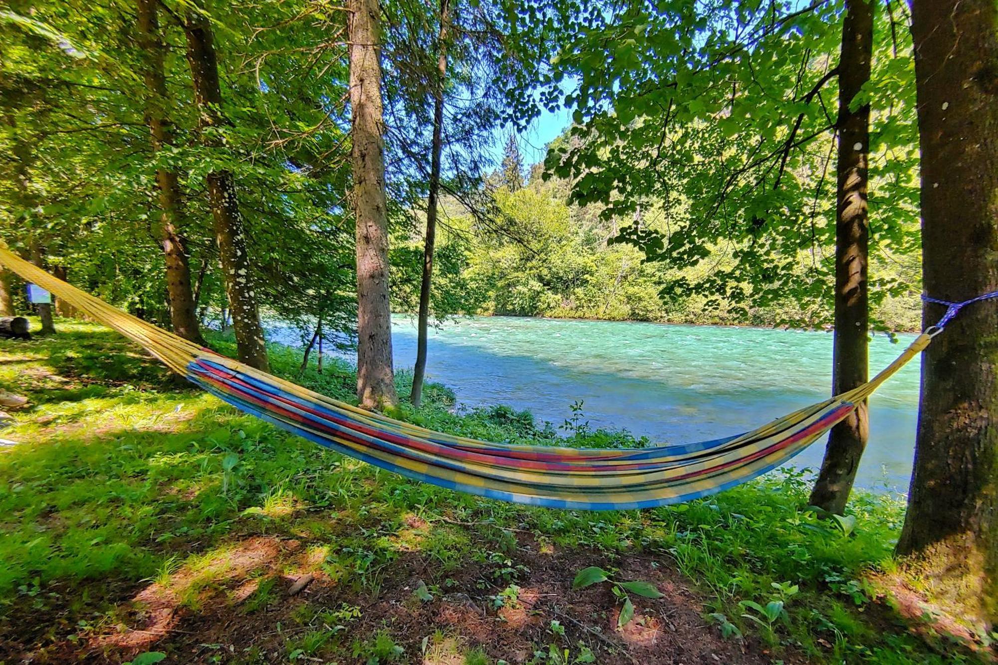 Eco River Camp - Pitches Radovljica Bagian luar foto