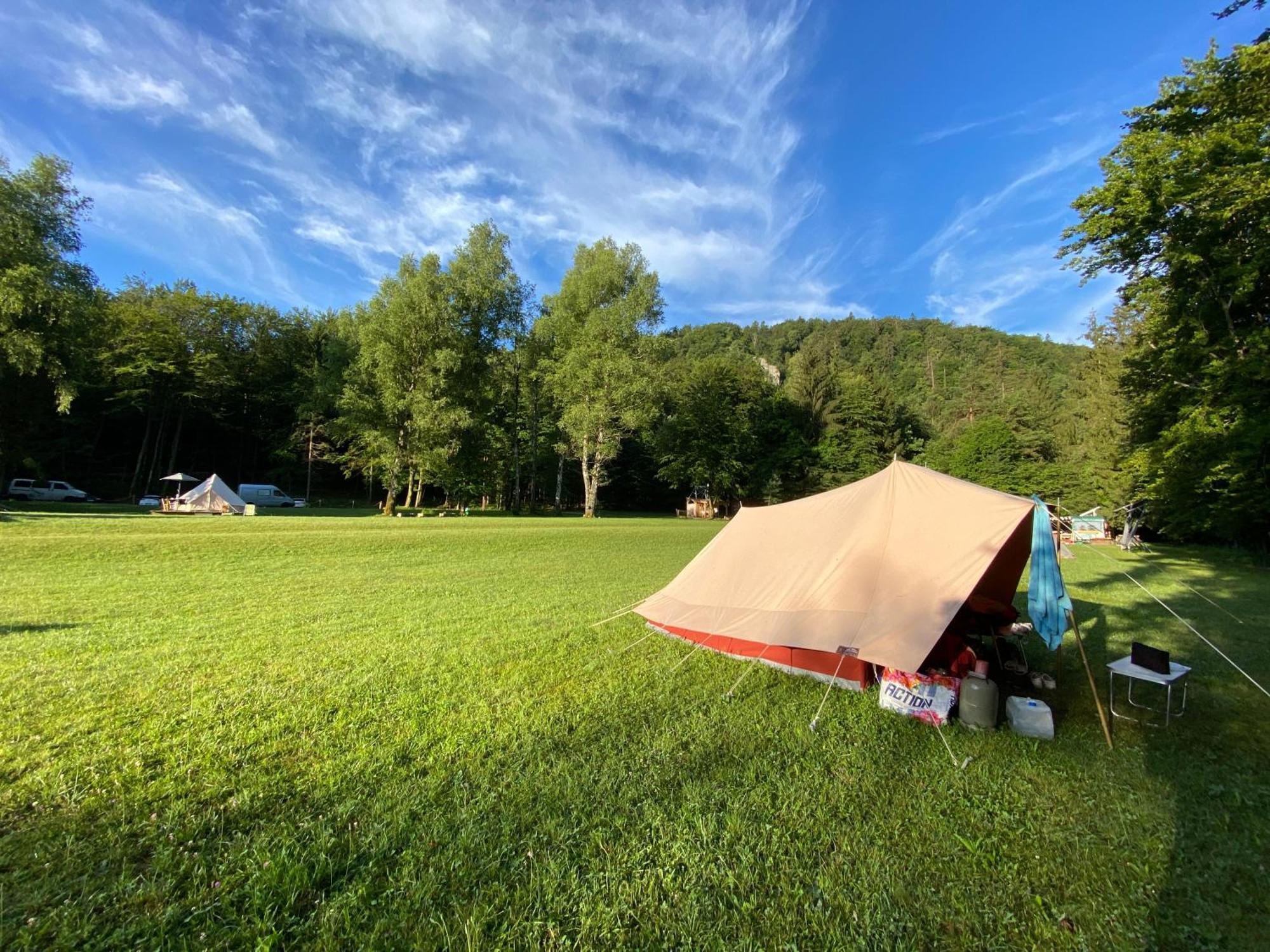 Eco River Camp - Pitches Radovljica Bagian luar foto